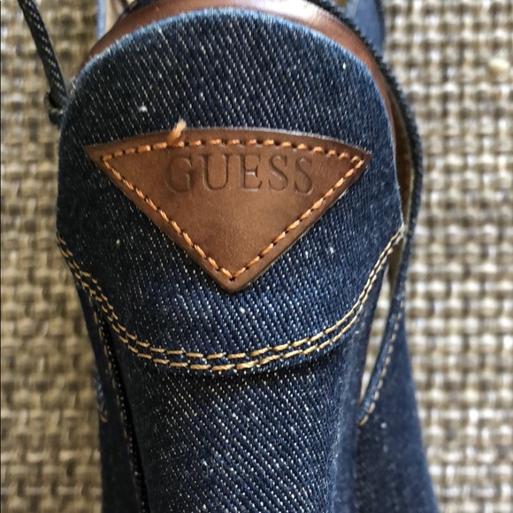 Guess denim sandals 91/2. - Picture 5 of 6